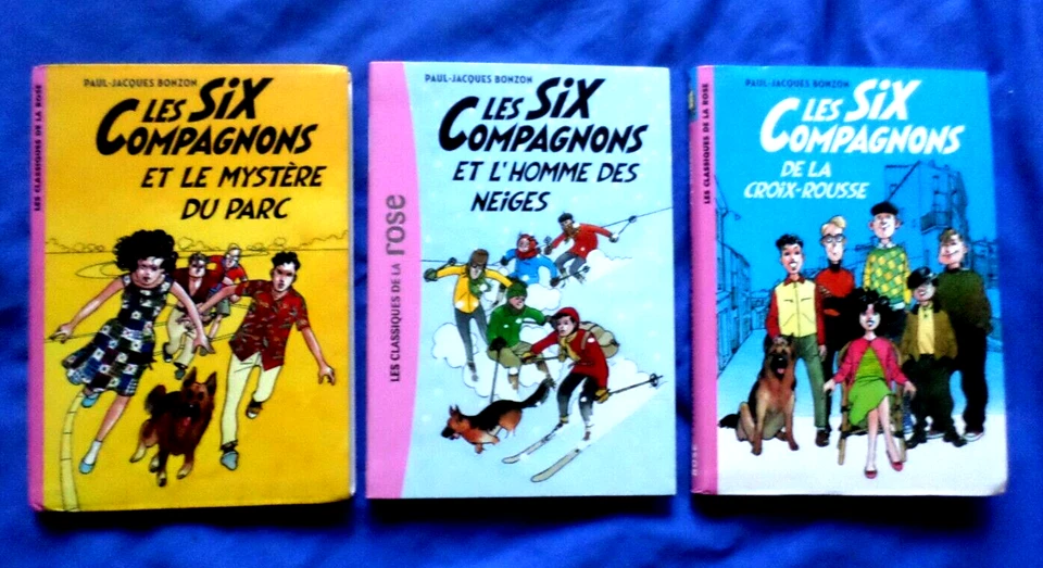 Lot de 3 livres Les six compagnons / Bonzon / Bibliothèque rose - Photo 1/1