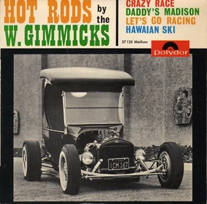 THE W. GIMMICKS CRAZY RACE FRENCH ORIG EP 45 PS 7" - Imagen 1 de 1