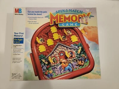 Vintage Spin and Match Memory Game 100% Complete 1990 - Image 1 of 4