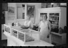 Bakery shop at House of David,Benton Harbor,Michigan,MI,July 1940,John Vachon,1