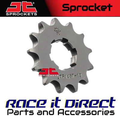 Roda dentada JT para Suzuki TC100 1972-1977 dianteira de aço - Imagem 1 de 4