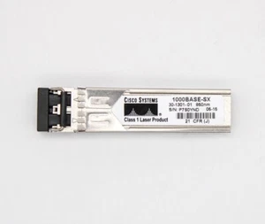 Genuine Cisco Systems 30-1301-01 SFP Transceiver 1000Base-SX GLC-SX-MM *New* - Picture 1 of 3