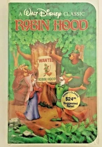 WOW RARE NEW VHS DISNEY BLACK DIAMOND ROBIN HOOD SEALED - Picture 1 of 9