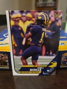 2023 Semaj Morgan Michigan Wolverines Football Card Officially Licensed Valiant