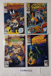 SPIDER-MAN / GHOST RIDER - SPIRITS OF VENOM - COMPLETE SET -  Web Of [1992] - Bild 1 von 5