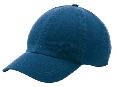 安德玛女式自由贴合水洗棒球帽(停电海军蓝)1285293 — 第 1/2 张图片