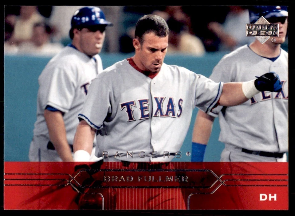 2005 Upper Deck Brad Fullmer Texas Rangers #198 2102 - Image 1 of 2