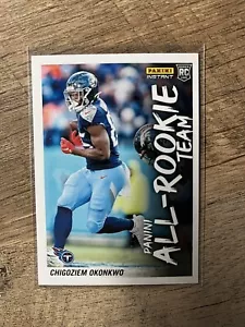 Chigoziem Okonkwo 2022 NFL INSTANT PANINI ALL-ROOKIE TEAM TITANS RC SSP #/665 - Picture 1 of 2
