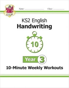 KS2 Year 3 English Handwriting 10-Minute Weekly Workouts Ages 7-8 CGP - Picture 1 of 9