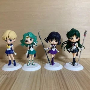 Q posket Sailor Moon PRINCESS Figure Qposket Uranus Neptune Saturn Pluto Uniform - Picture 1 of 8
