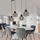 Luxus Pendel Hänge Lampe Balken Küchen Beleuchtung Käfig Spot Leuchte schwarz