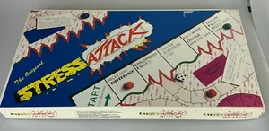 1986 The Original Stress Attack Board Game, Complete - Picture 1 of 4
