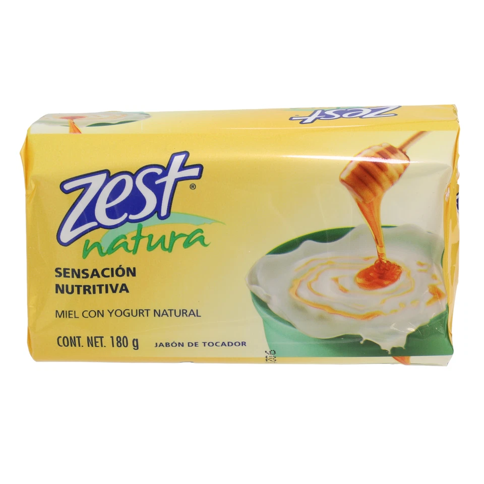 Zest Natura Honey & Yogurt Bar Soap 6.35 oz. (180g) - Image 1 of 1