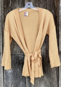 Vintage 70’s Offspring Trisha Sayad Women’s Orlon Acrylic BOHO Cardigan Sweater - Picture 1 of 4