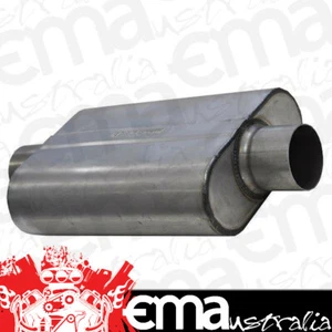 Aeroflow AF5011-250 2.5" Center / Center Muffler 13" Length 10" Width 4.5" H - Foto 1 di 2