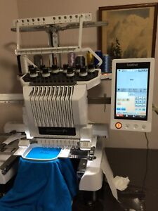 Brother 10 Needle Embroidery Machine PR1000 