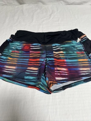 Nuevo con etiquetas Pantalones Cortos Athleta Para Mujer Pequeños 4" Entrepierna Correr Cintura Elástica Forrados Deportivos Foto 1 de 4