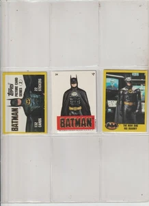 Batman 1989 Topps 132 Karten Hand Collated (S-2) Set mit 22 Stickern Neuwertig - Bild 1 von 1