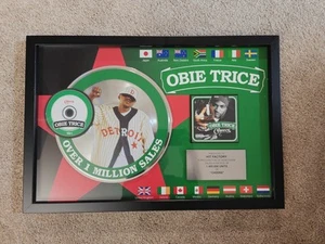 1.4 Multi / Platinum Sales Award Plaque Obie Trice Cheers Eminem Non-RIAA Milli - Picture 1 of 14