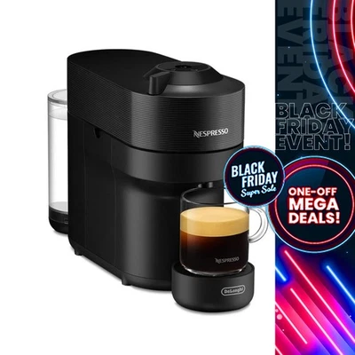 De'Longhi ENV90.B Nespresso Vertuo Pop Pod Coffee Machine Maker 1350W 0.6L Black - Image 1 of 4