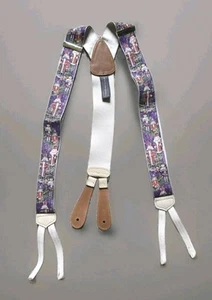 De Colección TRAFALGAR Edición Limitada Seda Tirantes Brackets Navidad Cascanueces - Imagen 1 de 5