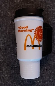 McDonald’s Retro Good Morning Sunshine Thermo Kaffeebecher - 24 Unzen - NEU - Bild 1 von 5