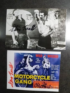 FOTO STEVE TERRELL 2 Autógrafo Firmado a Mano 4X6 - Actor - Banda de Motocicletas - Imagen 1 de 6
