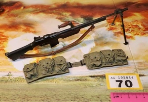 1/6 Scale WWII US BAR Machine Gun For Dragon Dreams DID Action Figures Y070 - Picture 1 of 1