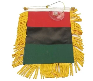 2pcs. Africa Afro Mini Banner Flag Car Home Window Rearview Mirror Mother land - Picture 1 of 1