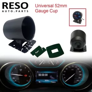 Soporte universal de 52 mm 2"" ABS medidor de orificio único calibre taza montaje en tablero - Imagen 1 de 11