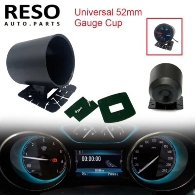 Soporte universal de 52 mm 2"" ABS de un solo orificio medidor taza montaje en tablero Foto 1 de 4