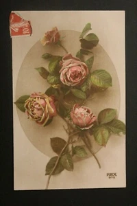 Carte Postale Ancienne 1920 FANTAISIE Fleurs - Picture 1 of 1