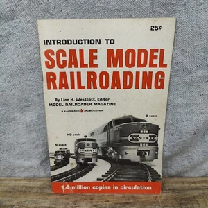 Folleto vintage de introducción a la maqueta ferroviaria a escala 1970 - Imagen 1 de 6