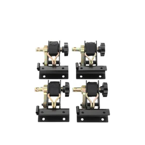 4x Correas de trinquete para estante de escalera con gancho en J 1.5"x7.5' Corbata de trinquete redonda retráctil - Imagen 1 de 13