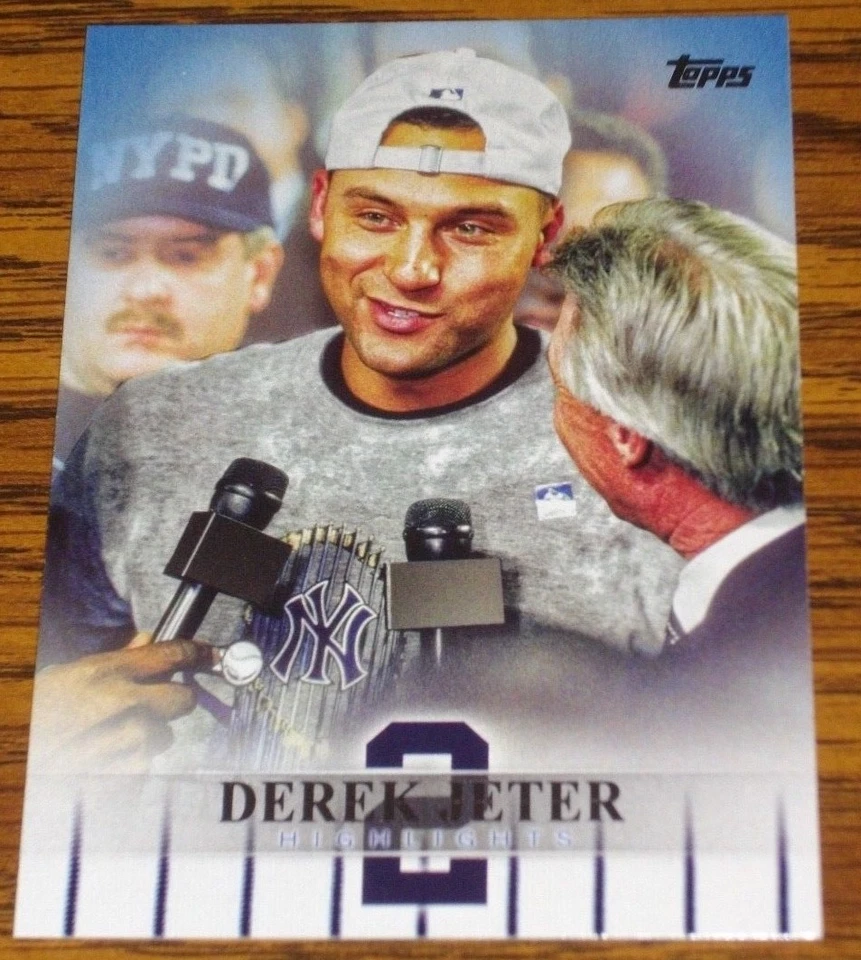 2018 TOPPS SERIES ONE DEREK JETER HIGHLIGHTS TARGET BLUE INSERTS DJH-5 FREE SHIP - Image 1 of 1