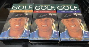 Greg Norman's Better Golf Accelerated Learning System 1996 3 VHS Set - Picture 1 of 3