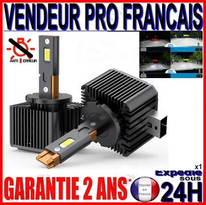 AMPOULE A LED D3S VENTILE BLANC XENON 6500K POUR PHARE VOITURE CANBUS 140W 12v - Picture 1 of 18