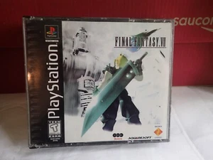 Final Fantasy VII 7 Black Label (PlayStation 1, 1997) mit Sampler CD komplett - Bild 1 von 4