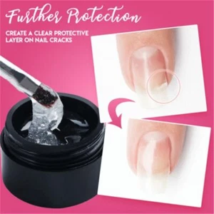 Nail Instant Cracked Nail Repair Gel Nail Strengthener Cracks Nail Fix Nail - Picture 1 of 12