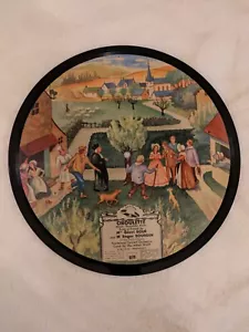 Lovely, rare, Saturn Picture Disc Ciboulette Boue / Bourdin E+ 78rpm Record - Picture 1 of 8