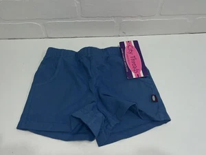 NWT! City Threads Girls Softknit Elastic Waist Shorts Blue Size SMALL - Picture 1 of 6