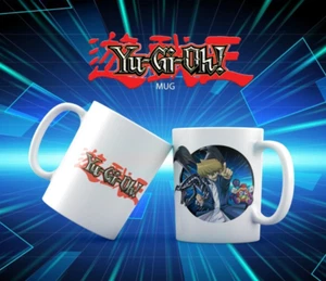 Mug Anime Yu-Gi-Oh Joey Wheeler Occhi Rossi Nero Drago Tempo Mago Ceramica - Foto 1 di 3