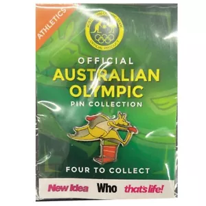 2016 Official Australian Olympic Pin Collection ATHLETICS Four To Collect NEW - Picture 1 of 3