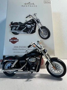 Harley-Davidson 2006 FXDBI Dyna "Street Bob" Die Cast Black NIB - Picture 1 of 10