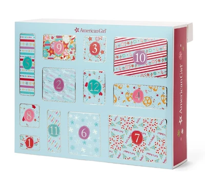 Juego de cuenta regresiva American Girl A Dozen Delicious Days para muñecas de 18 pulgadas - NUEVO Foto 1 de 2