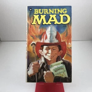 BURNING MAD #25 : Vintage Mad Magazine Paper Back Pocket Book - Picture 1 of 3