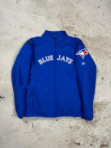 Toronto Blue Jays Majestic On-Field Thermal Full Zip Jacket M - Picture 1 of 11