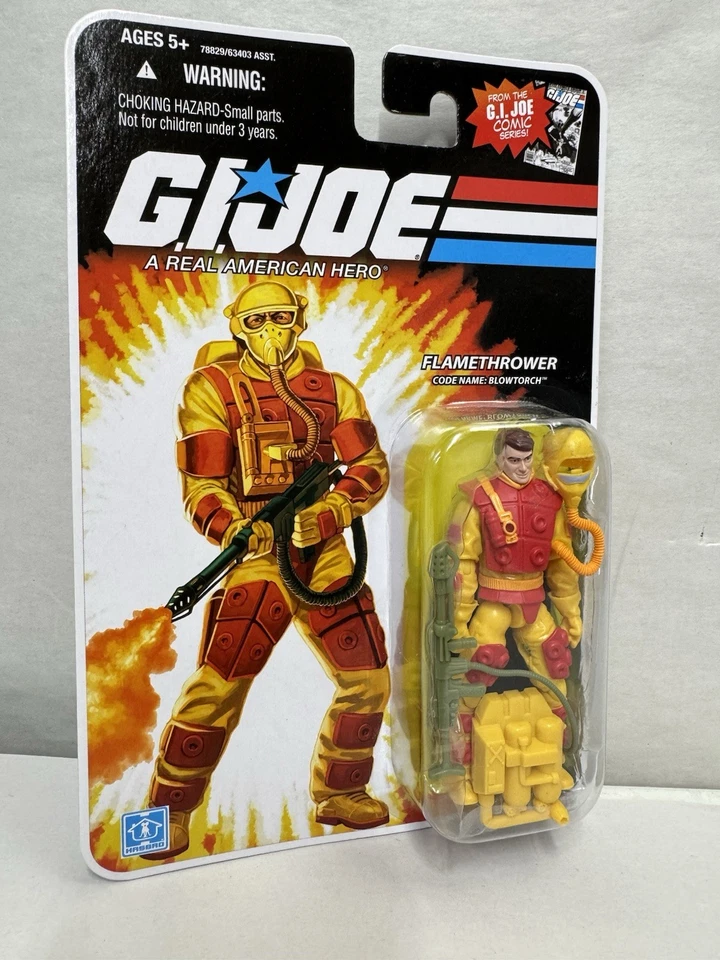 Lanzallamas GI Joe 25 aniversario lanzallamas sin usar, en caja 2008 blister original Foto 1 de 3