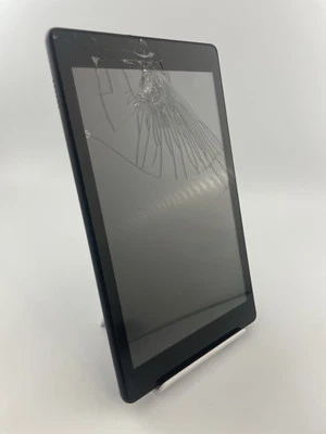 Amazon Kindle Fire HD 7th Gen L5S83A Black Cracked Tablet Spares & Repairs #D - Image 1 of 4