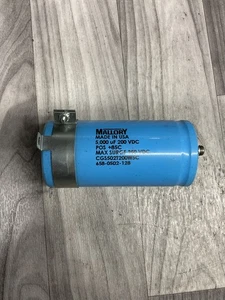 Mallory, CGS502T200W5C, 5,00uF, 200VDC, *SPEDIZIONE GRATUITA* #4001A20 - Foto 1 di 3